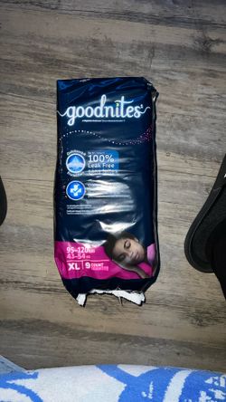 Goodnites XL - 9 Count Packages
