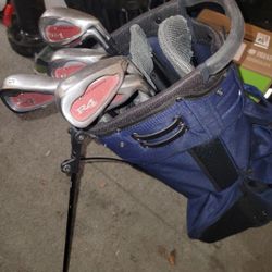 Golf Clubs And Extras 