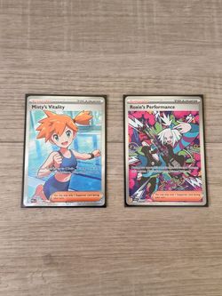 Roxie’s Performance and Misty’s Vitality Card Set