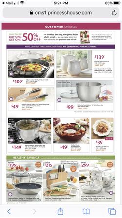 Princess house especiales para comprar