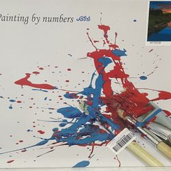 WOWDECOR Paint by Numbers for Adults Beginner Kids, Number Painting