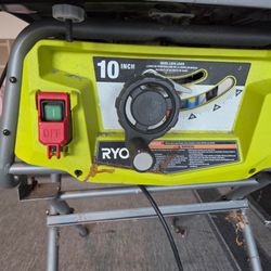 Ryobi 10 inch table saw with stand
