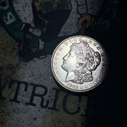 1921 D Morgan Silver Dollar 