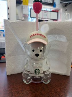 Starbucks cup tedy bear