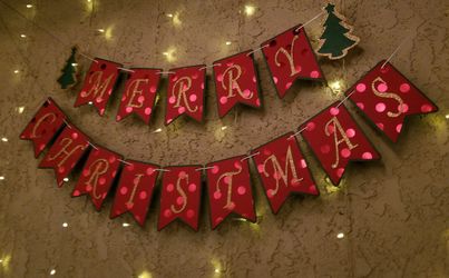 Merry Christmas banner