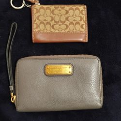 Marc Jacobs And Coach Wallets