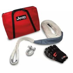  Genuine Mopar Jeep® Trail Rated® Winch Accessory Kit - Brand New -retail Is $250