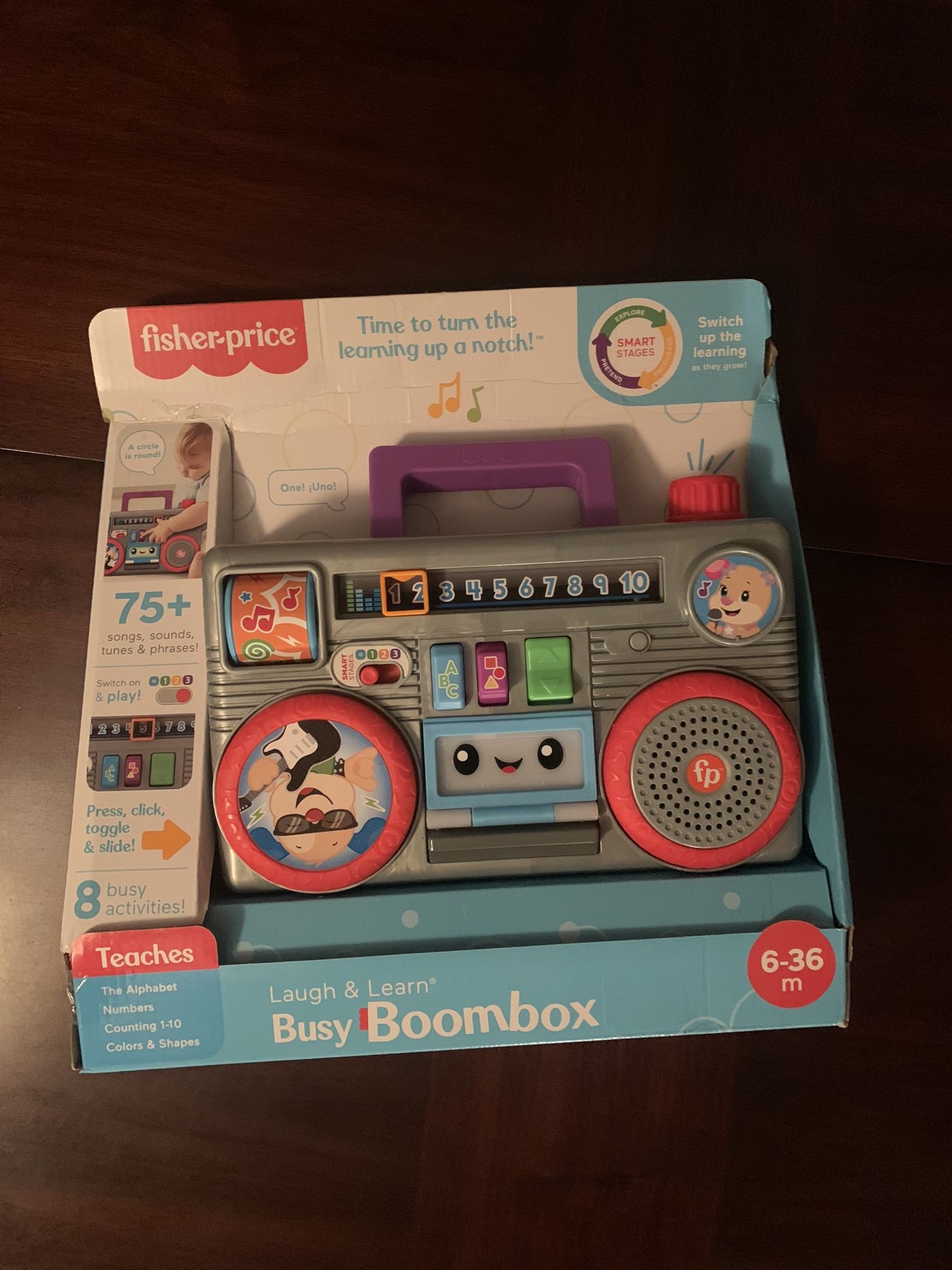 Fisher Price Busy Boombox 