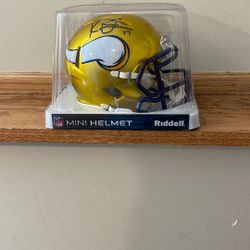 Kj Osbourne Signed Mini Helmet
