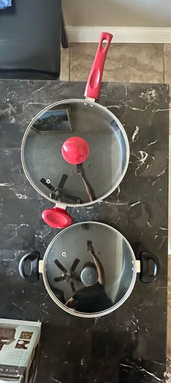 Lightly used Pots and pans
