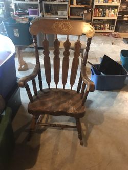 Wooden Rocking Chair