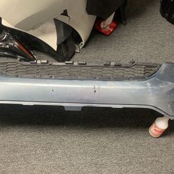 Dark gray Honda CR-V front bumper 2010 2011 NH737M