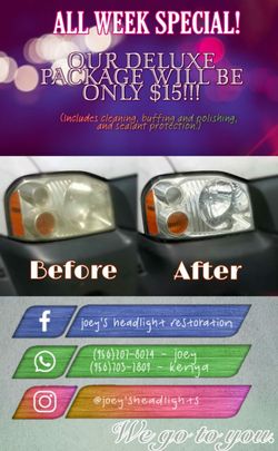 Headlight Restoration !!SPECIAL!!
