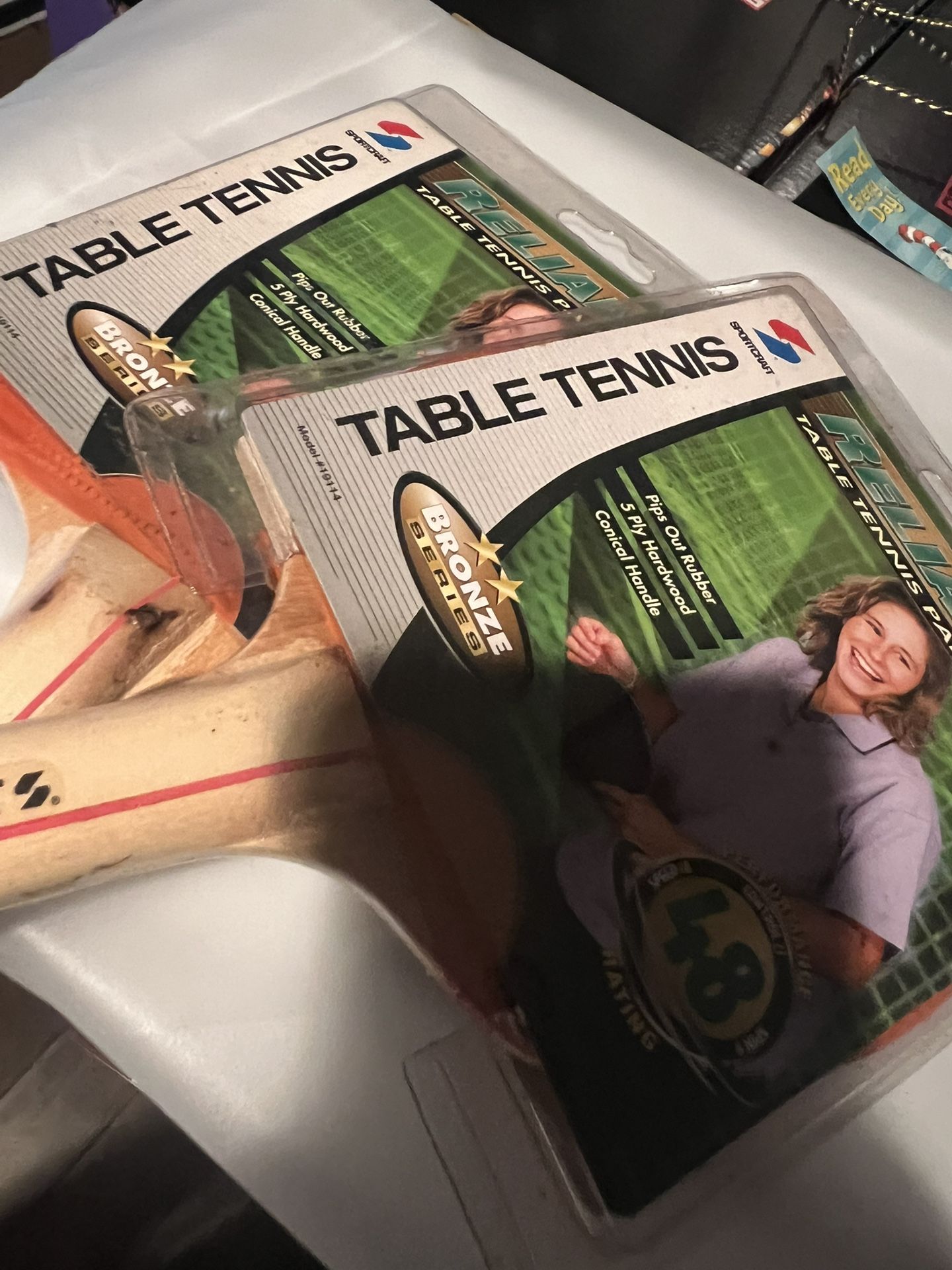 Set Of New Ping Pong Paddles Both For $10 New