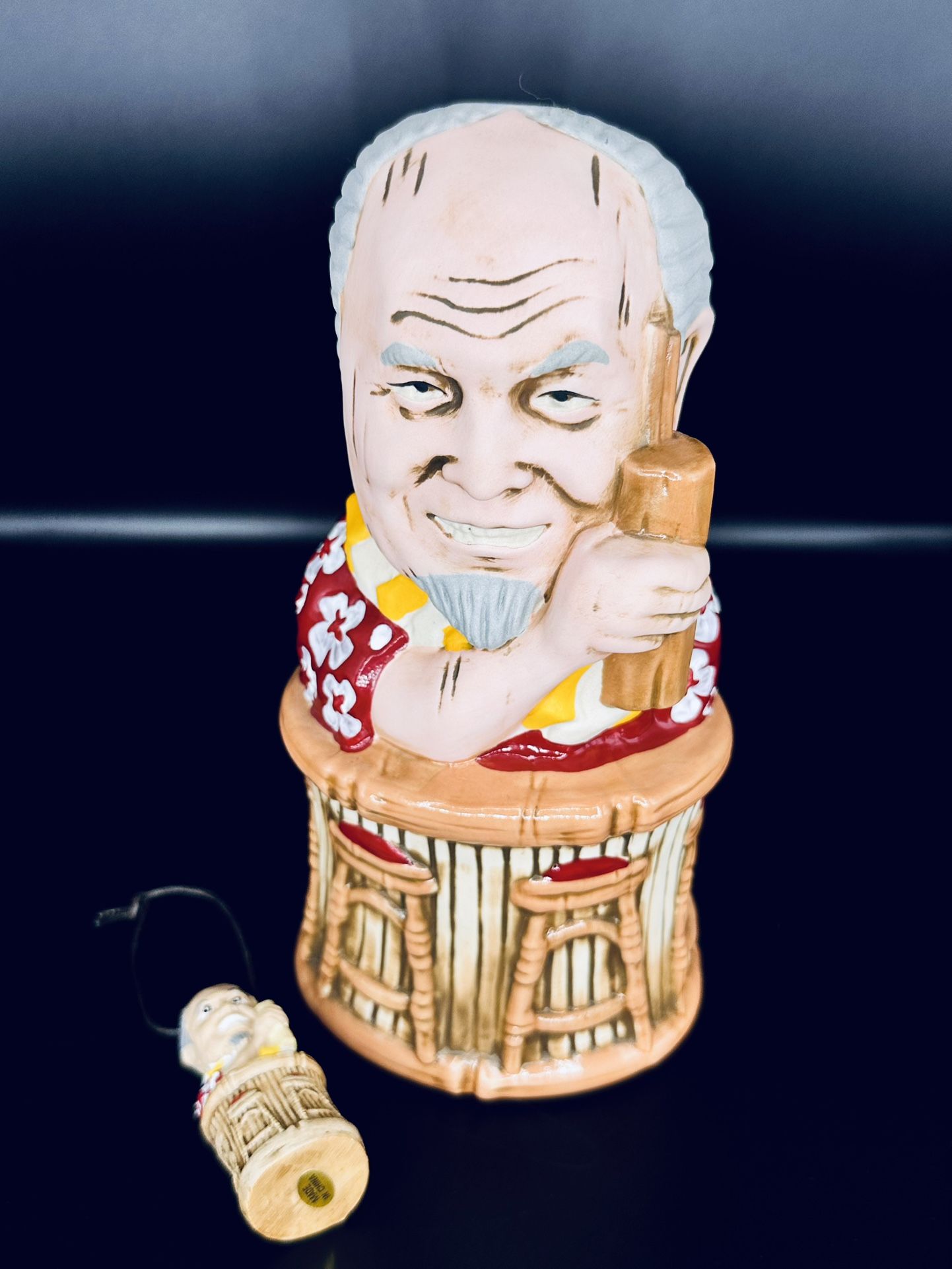Tiki Ti 60th Anniversary Ray Buhen Mug With Matching Pendant Set