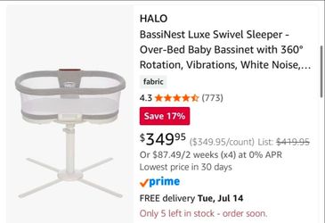 Halo Bassinet Swivel 360
