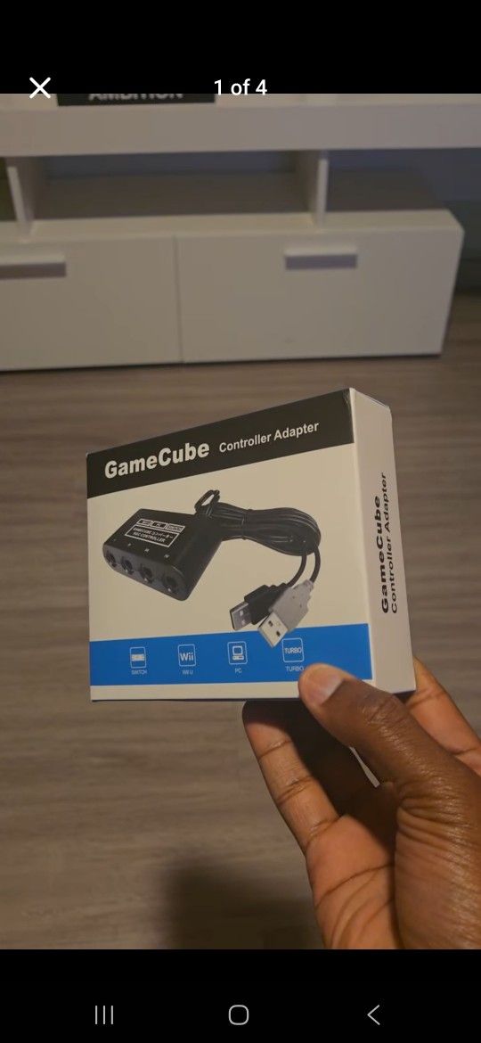 GameCube Controller Adapter for Switch, Wii U, and PC
