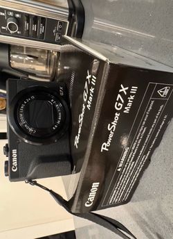 Canon PowerShot G7 X Mark III 20.1MP 4.2x Zoom Digital Camera w/ Accessories