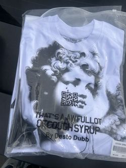 white alcos shirt