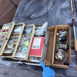🎣 1960s–1970s Complete Vintage Chesapeake Bay Fishing Tackle Box Set – $195 (Claremont Mesa)