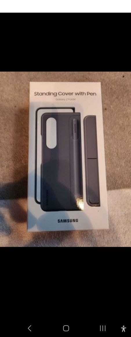 Samsung - Standing Cover with S Pen for Galaxy Z Fold4