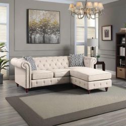 Reversible Sectional Sofa By