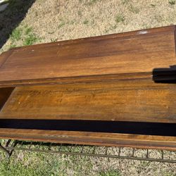 Western Coffee Table And End Table Set