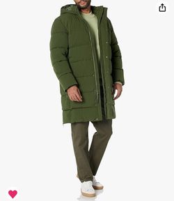 Puff Trench Coat For Big Men Size 4xl