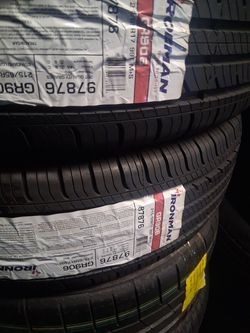 Pair 215/65/17 Ironía Man Tires