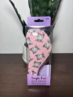 New CALA Tangle Free Hair Brushes - Pink Cat & Lavender