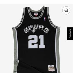 1998-99 Tim Duncan Mitchell & Ness 3Xl authentic jersey