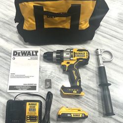 DEWALT XR BRUSHLESS 3 SPEED HAMMER DRILL KIT