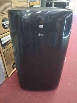 Get new ac's with warranty.  14000btu portable ac by LG smart WiFi.  Complete Set new with warranty.