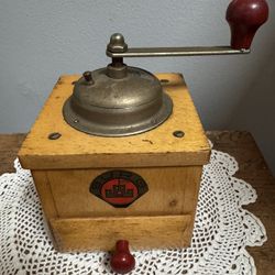 Vintage Burg Hand Crank Coffee Grinder 
