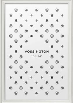 Decorative 16x24 Poster Frame - Wooden Frame  - Fits 1 Picture, Art Print, or Poster (16 x 24 Inches)