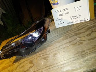 Toyota Camry or Corolla headlights