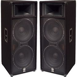 **(2) Yamaha C215V Concert Speakers.