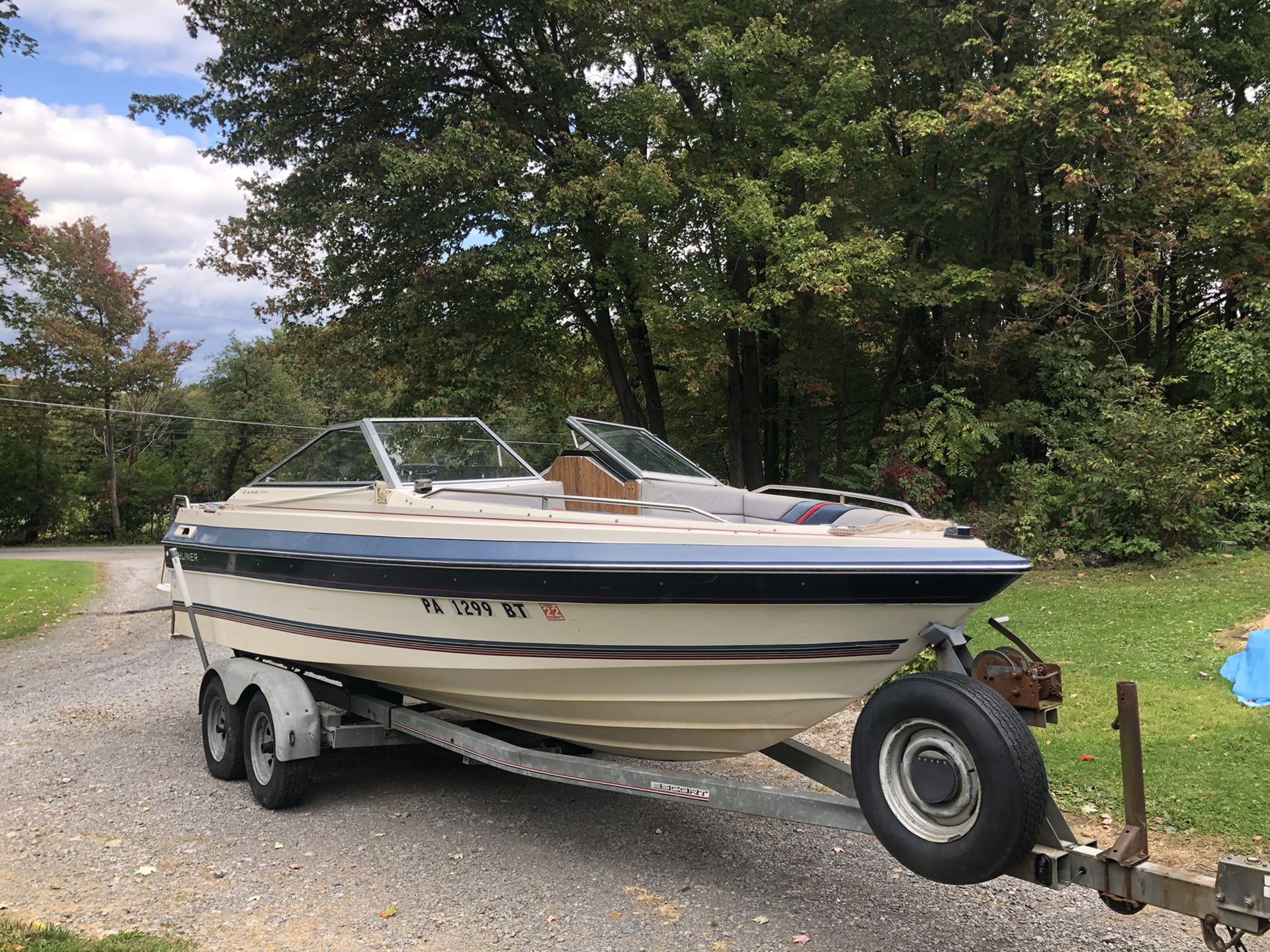 1986 21 ft Bayliner