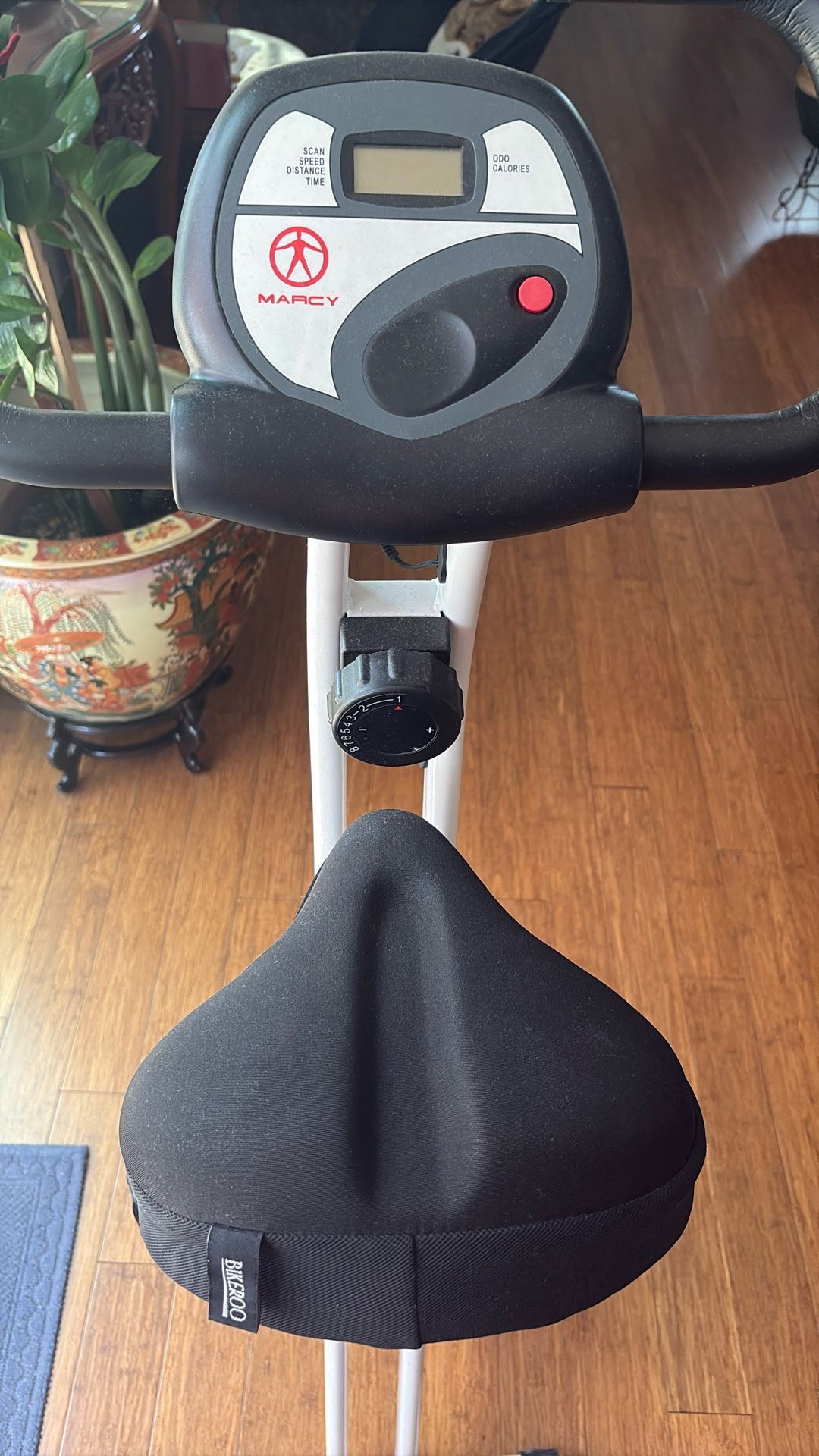 Marcy Foldable Fitness Indoor Cycling Bike