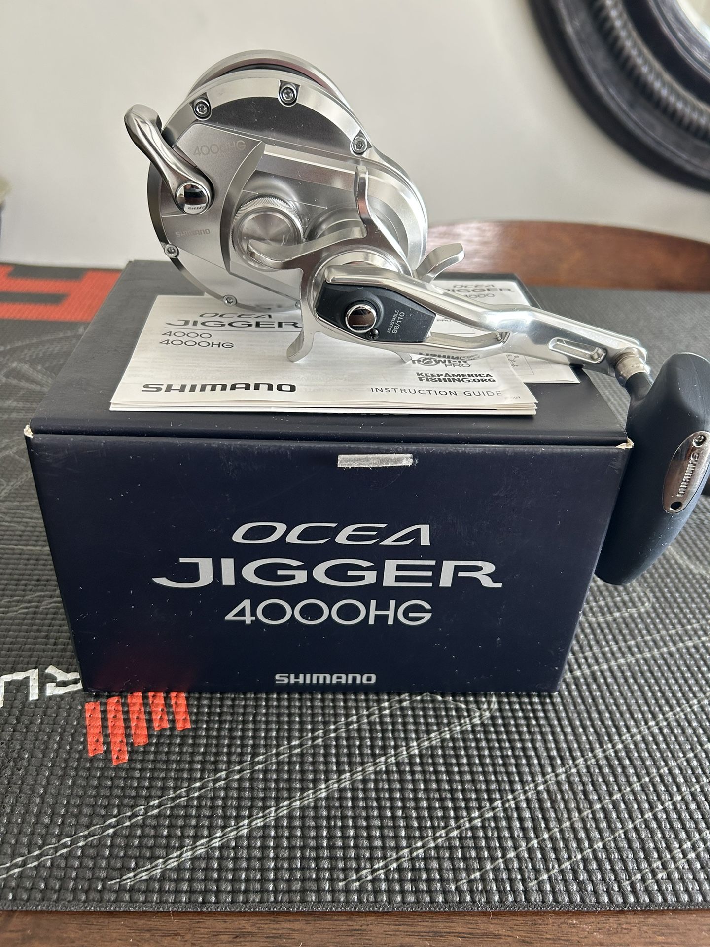 Shimano Ocea Jigger 4000HG Combo