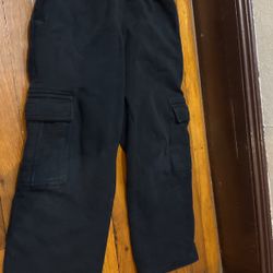 Kids Medium Fleece Cargo Pants