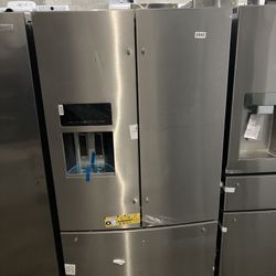 KITCHEN AID 36” FRENCH DOOR REFRIGERATOR STAINLESS STEEL $2000