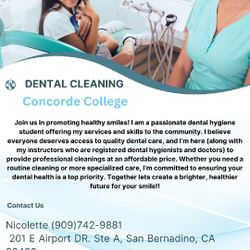 $25 Teeth Cleaning By Hygiene Students