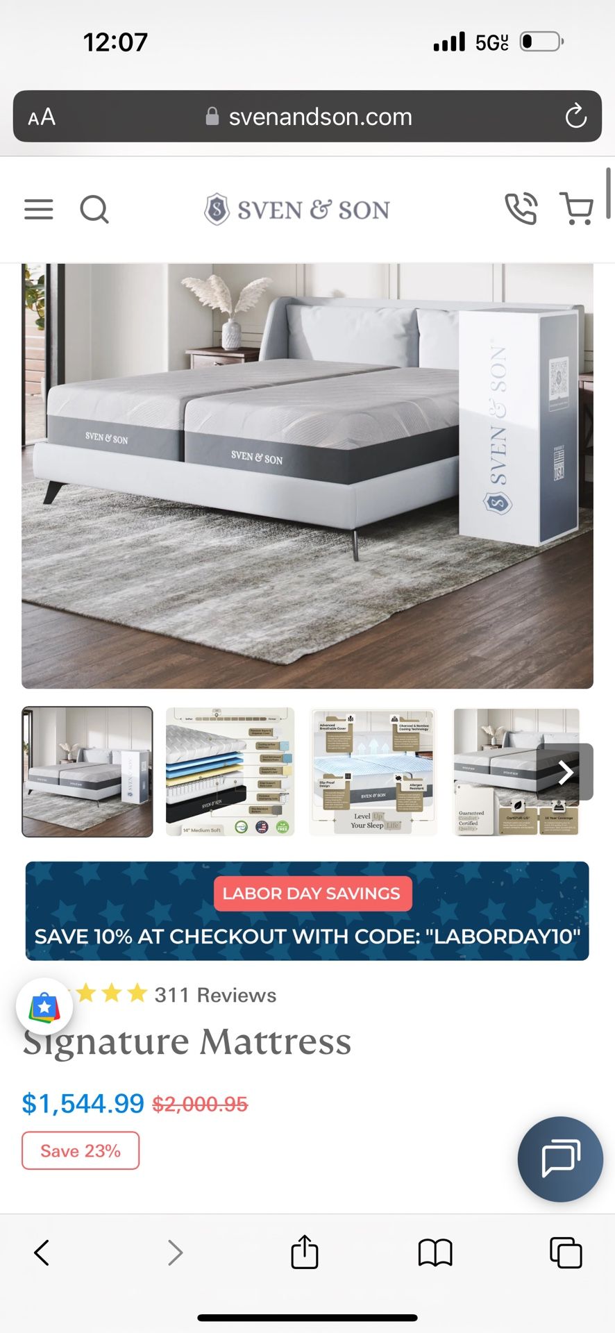 Brand New Mattresses