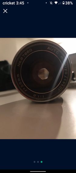 Vintage Mamiya 55 mm lens Auto Sekor