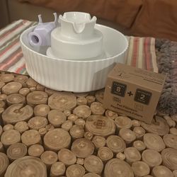 Ceramic Cat Fountain