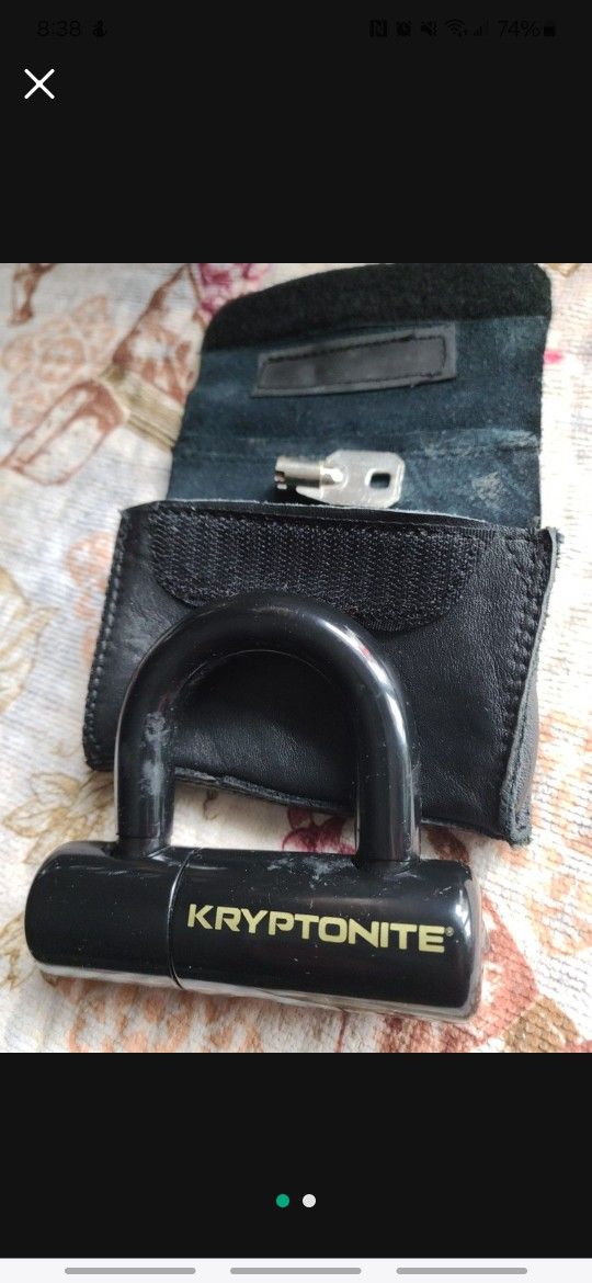 KRYPTONITE BIKE LOCK