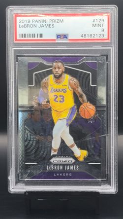 2019 Panini Prizm LeBron James PSA 9