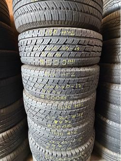 SET DE LLANTAS TOYO HT2 LT 265/70/17
