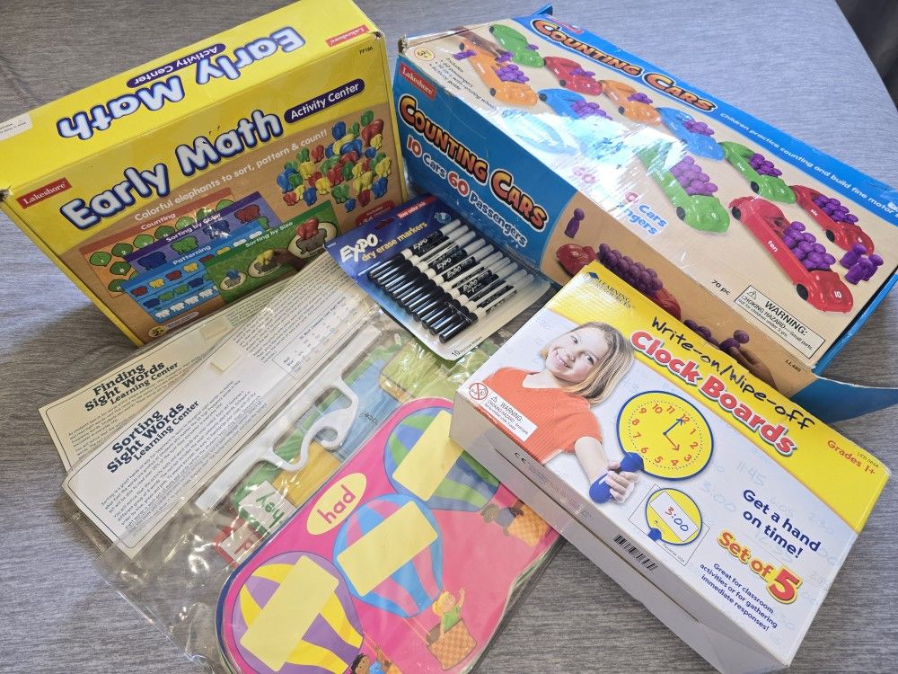 Lakeshore Learning Early Learning LOT: Counting, Time & Reading